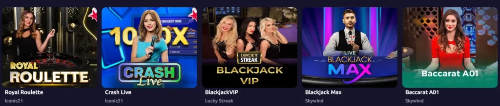 live καζίνο